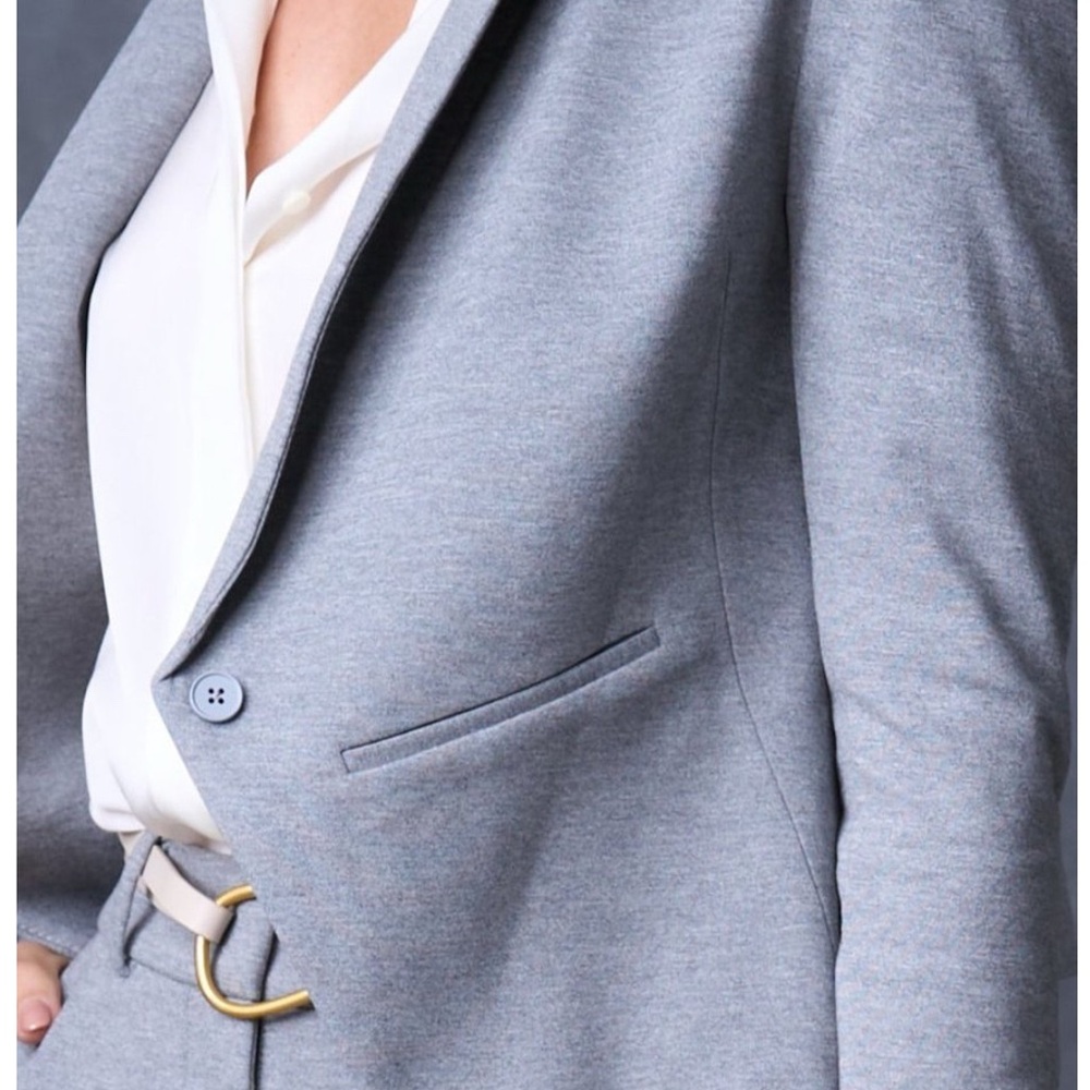NWOT SOPHIE GRACE - The Alex Blazer in Light Heather Grey, Capsule Closet